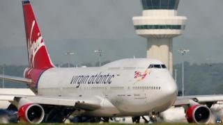 Virgin Atlantic plane