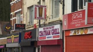 Fast food outlets in Chatham