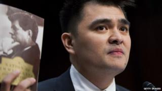 Jose Antonio Vargas appeared in Los Angeles, California, on 18 June 2014