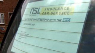 NSL sign in a car