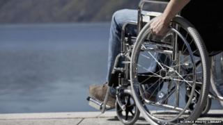 Wheelchair user