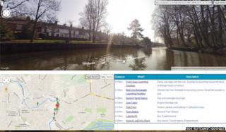 Screenshot of the Broadview website