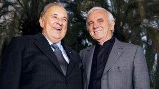 Carlo Bergonzi and Charles Aznavour