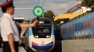 High-speed train arrives in Istanbul