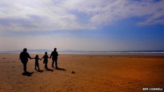 Traeth Cefn Sidan, Pen-bre