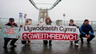 Protest Cymdeithas yr Iaith
