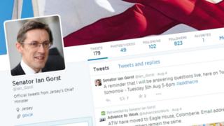 Ian Gorst's Twitter page.