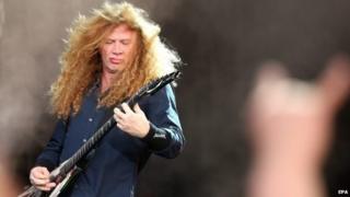 Megadeth guitarist Dave Mustaine