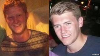 Neil Dalton, left, and Aidan Brunger