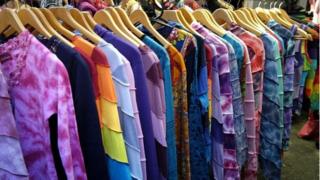 Clothes stall