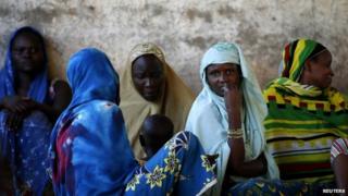 Internally displaced women in CAR - June 2014