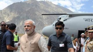 Modi in Kargil