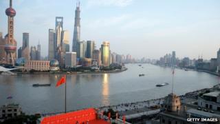 Shanghai skyline