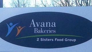 Arwydd becws Avana
