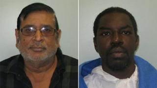 Mohamed Ali (left) and Frederick Best