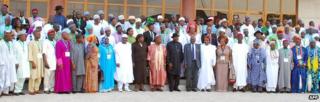 Delegates at the start of the conference in March