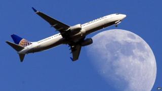 United Airlines plane ( archive image)