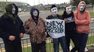 GCHQ protestors