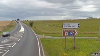 A303 near Stonehenge