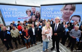 Alistair Darling and the new posters