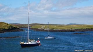 Iachtaichean an Loch nan Madadh