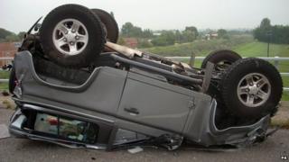 M5 crash