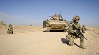 Soldiers in Afghanistan