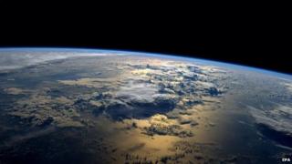 File photo: A view of Earth taken by Nasa astronaut Gregory Reid Wiseman of the US from the International Space Station (ISS) in space, 2 September 2014