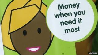 Payday loans sign