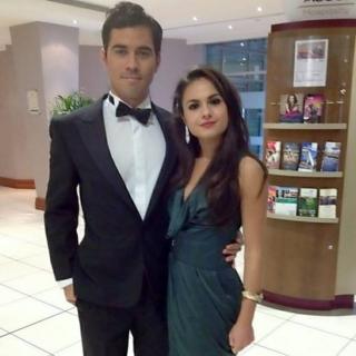 Oscar Silva and Sophie Rosser