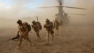 Soldiers of the Black Watch in Afghanistan
