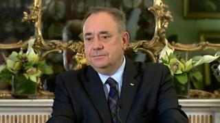 Salmond resigning
