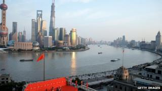 Shanghai skyline
