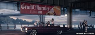 Avicii music video featuring a Grand Marnier ad