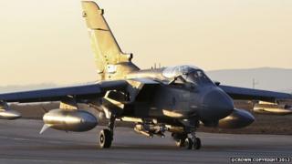 Самолеты Tornado GR4 ВВС Великобритании находились в бою против ИГИЛа над Ираком