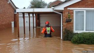 Feniton flooding, August 2010