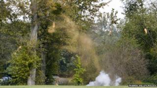 Controlled explosion in Windsor
