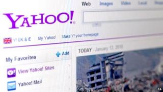 Домашняя страница Yahoo