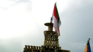 The Polish flag was burned on bonfires on 11 July