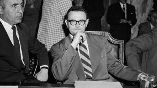 David Greenglass at a committee hearing in Washington, 1956