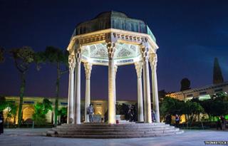 The tomb of Hafez