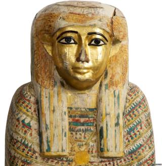 Wooden coffin lid from Thebes