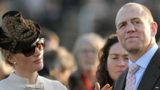 Mike Tindall and Zara Phillips