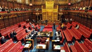 The Chamber of the House of Lords