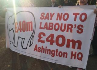 White elephant banner