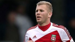 Wrexham striker Andy Bishop