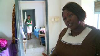 Dr Atong Ayuel in a BBC interview (October 2014)