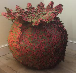 Poppy sculpture