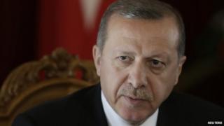 Turkish President Recep Tayyip Erdogan