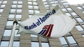 Bank of America flag